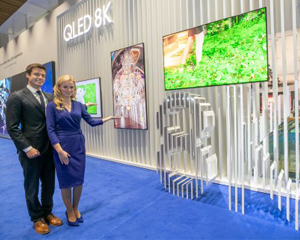 삼성전자,ISE 2019서 QLED 8K 사이니지 선보여